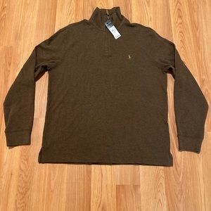 Polo quarter zip sweater